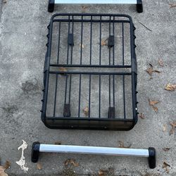 Small Rhino-Rack XTray + 2008-2014 Subaru WRX & STI roof rack
