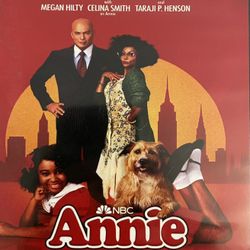 NBC’s ANNIE LIVE! (DVD-2021) Harry Connick Jr. + Celina Smith + Megan Hilty!