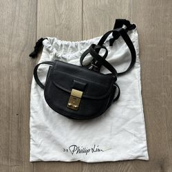 3.1 Phillip Lim Black Saddle Belt Bag