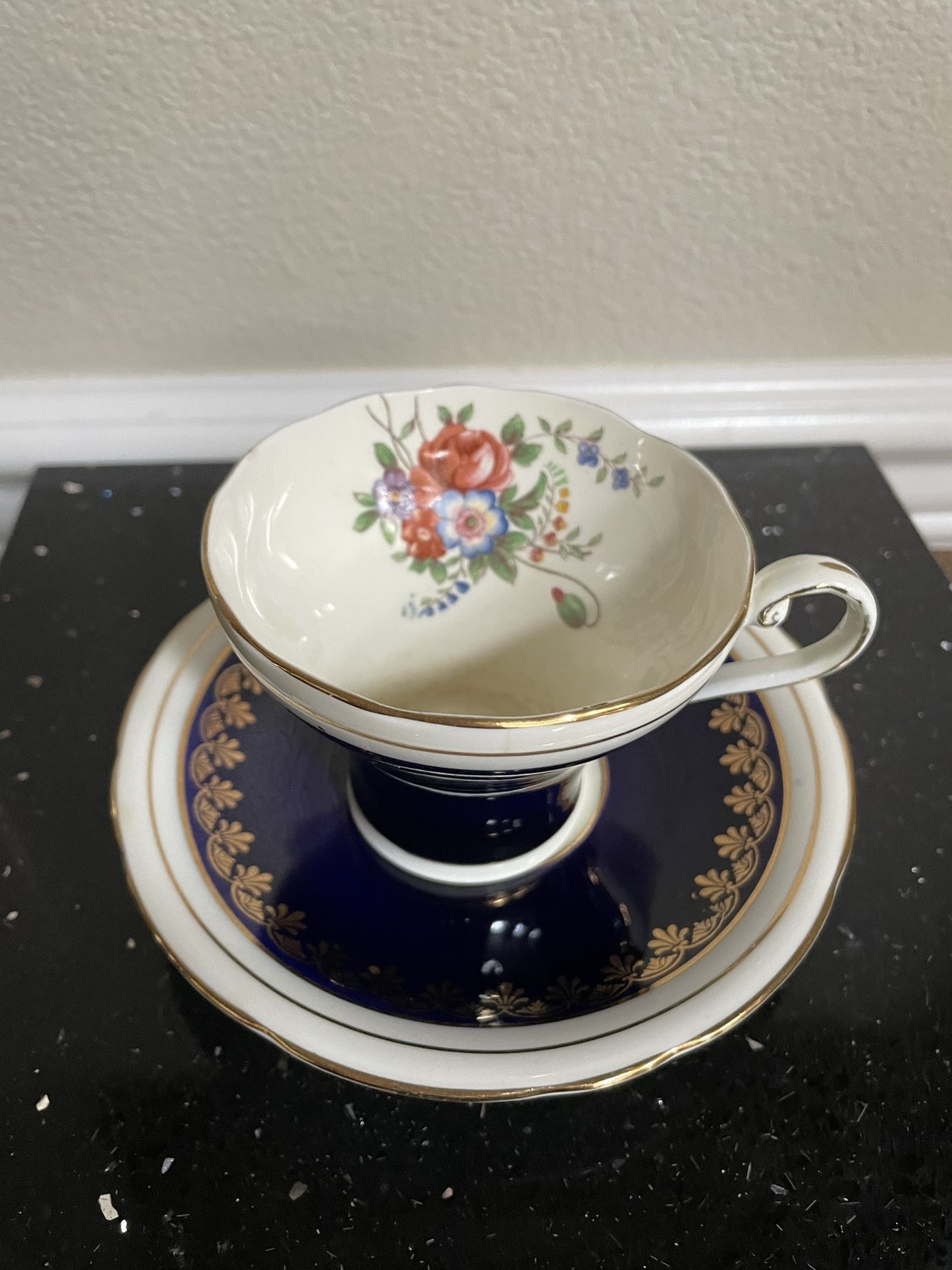 Vintage Aynsley Bone China Cup & Saucer England