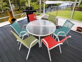6-Piece Outdoor Patio Dining Set