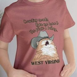 West Virginia Cat Mountain Momma Shirt