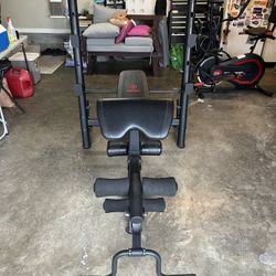 Weight Bench & Weights