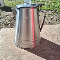 Camping tea pot . Half gallon
