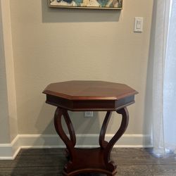 Octagon End Table