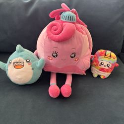 Lankybox Plushies Bundle - Like New