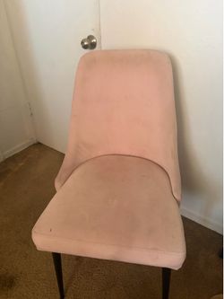 Pink soft chair