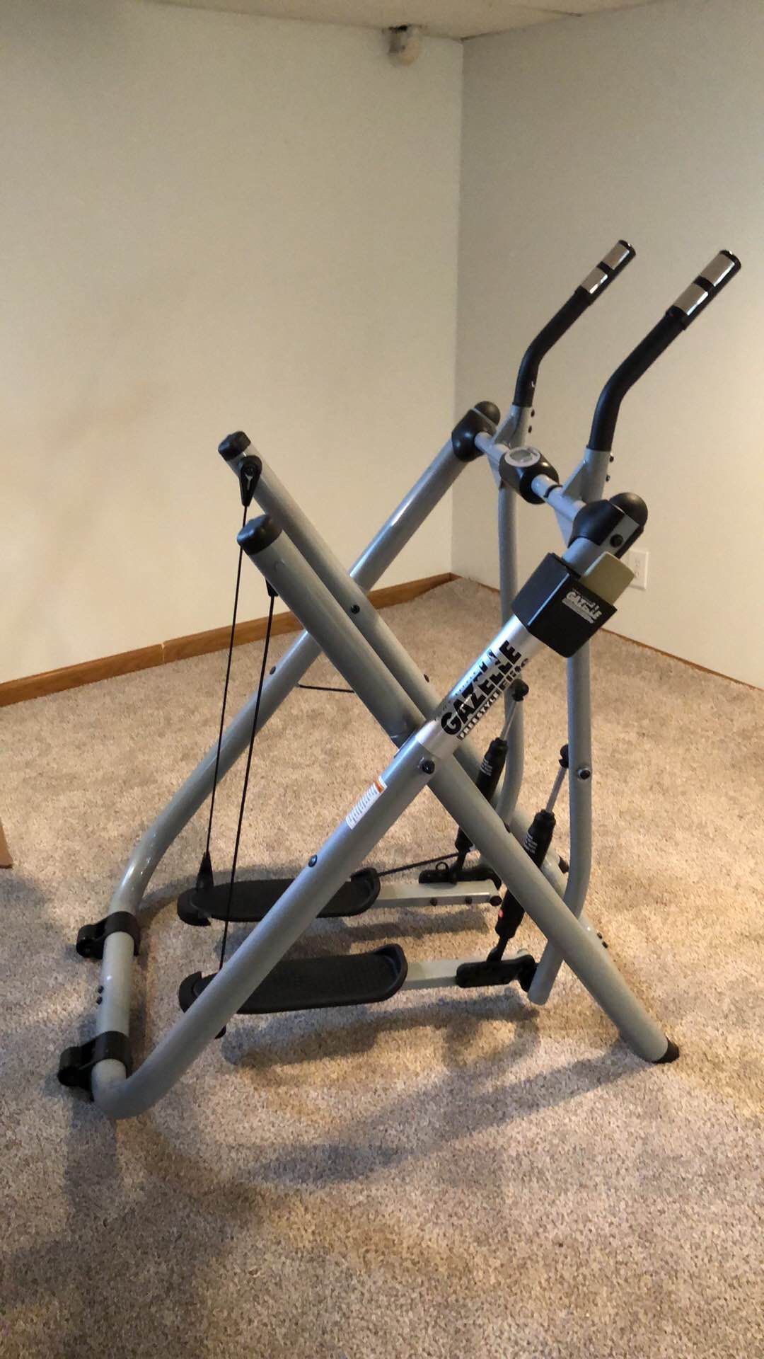 New Tony Little Gazelle Freestyle Elite Cardio Exercise Machine With Video Tutorial