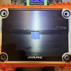 Alpine PDX-1.1000 Mono Car Audio Power Amplifier 1000W RMS PDX-1.1000
