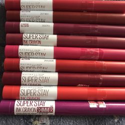 New Maybelline Superstay Ink Crayon Lipstick 