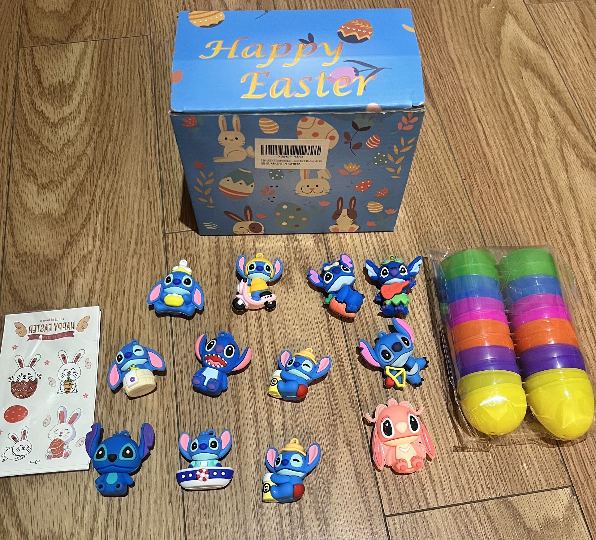 Easter Basket Suffers 12 Pieces Lilo And Stitch