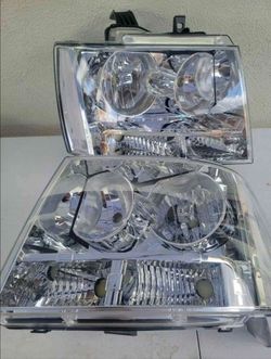 07-13 Chevrolet Tahoe Suburban Avalanche Headlights Luces Micas Faros Calaveras Focos