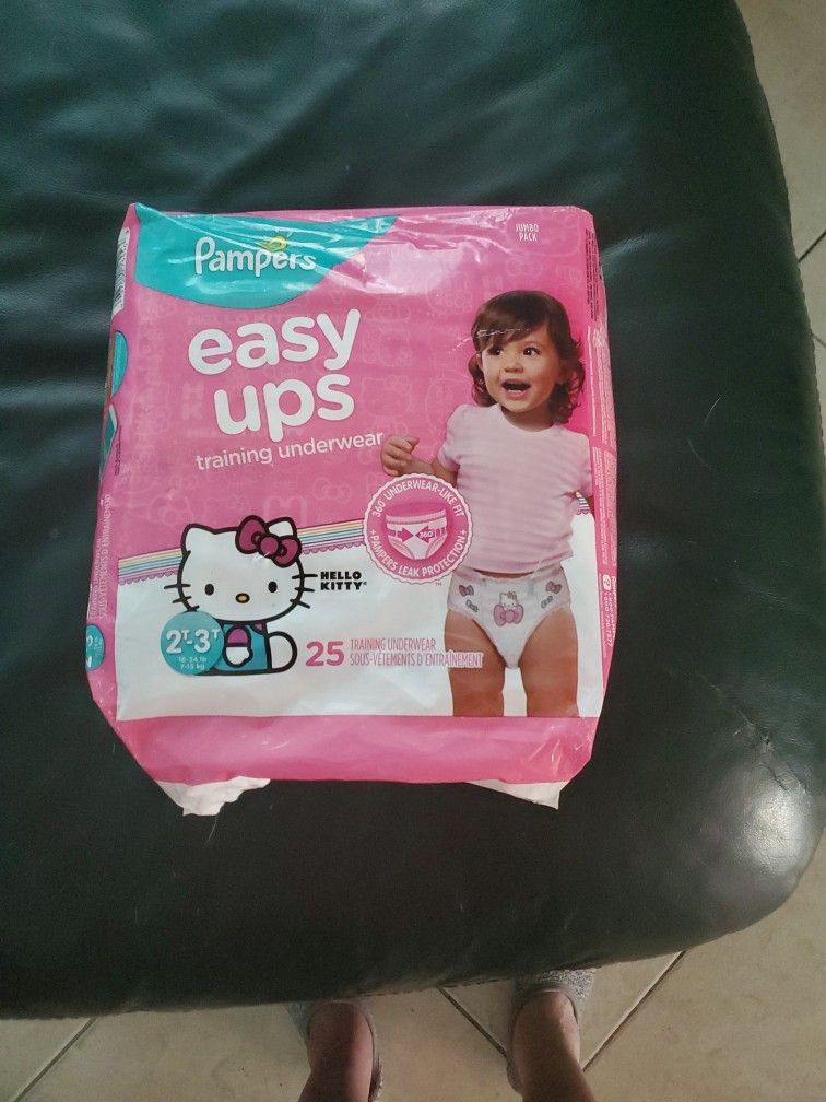Pampers Easy Ups Training Underwear Size 2t 3t