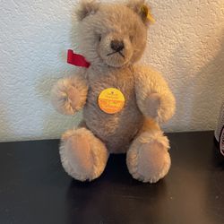 Steiff Teddy Bear 5 Jointed 0202/26 Knopf IM OHR