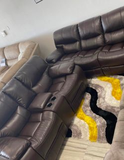 Madrid two piece reclining sofa and loveseat $1099