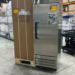 [Clearance] Polarman PLM-27FS 26 3/4" Reach-In Freezer with Single Solid Door, Bottom Mount, Stainless Steel, 23 cu. ft.
