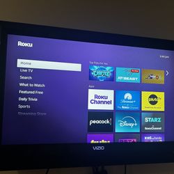 32  Inch vizo Tv Comes With Roku