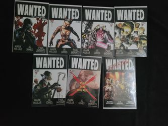 Wanted #1-6 Complete Series + Wanted Dossier Mark Millar Image Comics