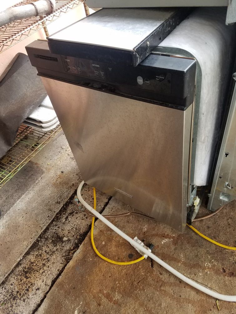 KitchenAid stainless steel dishwasher