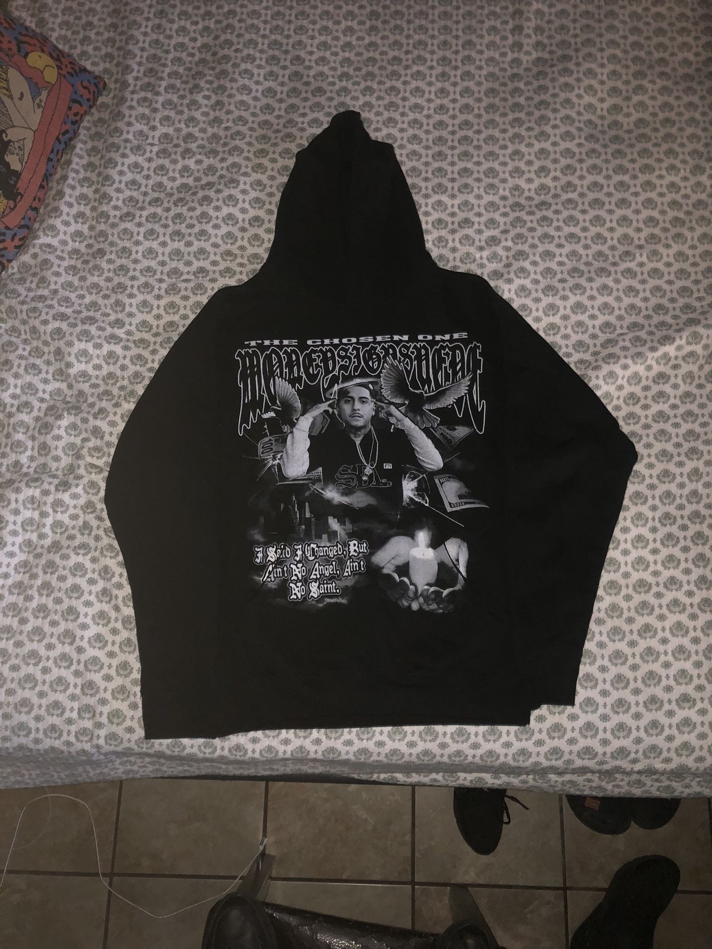 SDL MoneySign Suede Hoodie (LOOK AT DESCRIPTION!!)