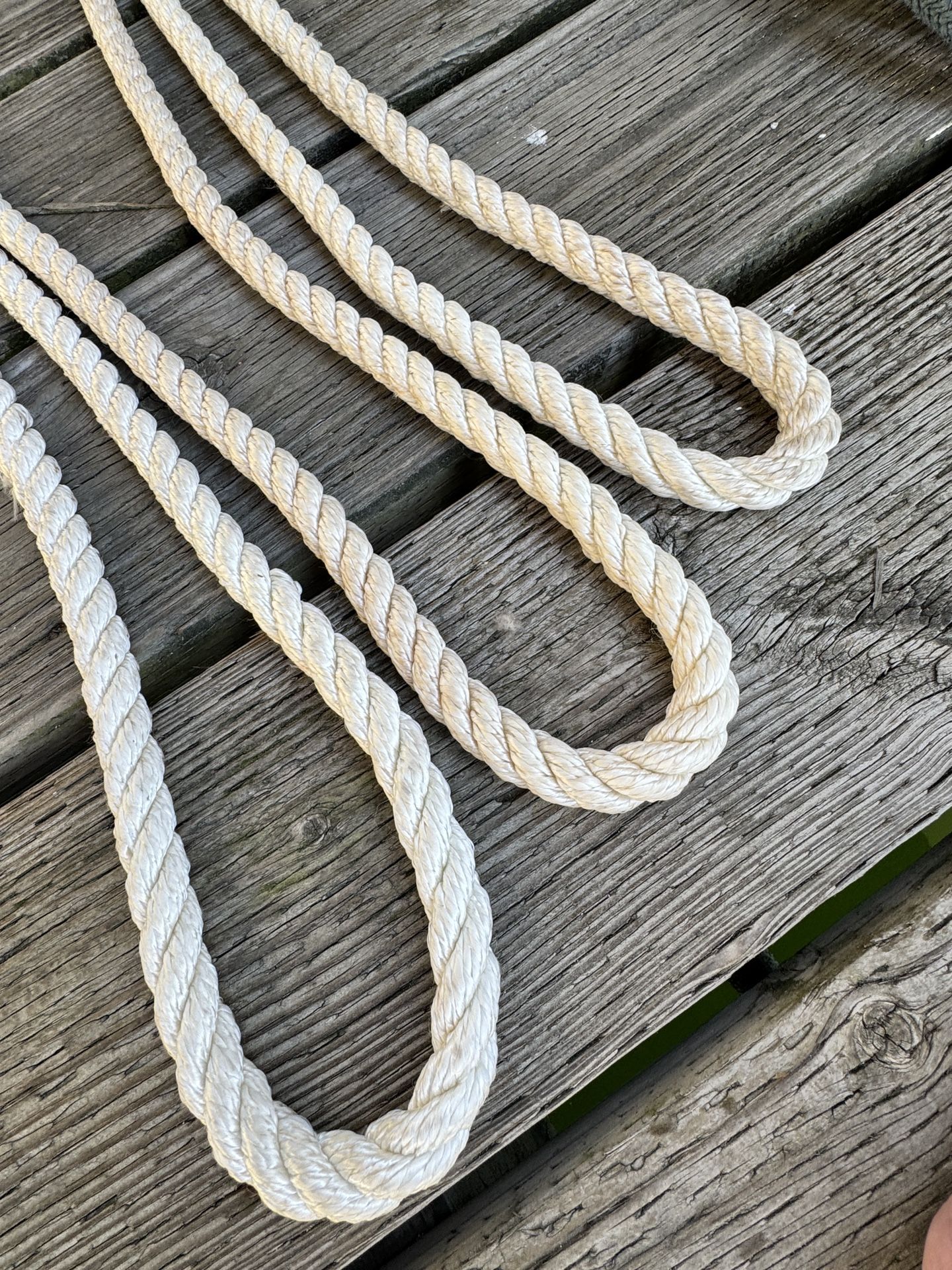 190’ Of 3/4 Three Strand Rope
