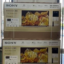 65” Sony Bravia X90L 4K UHD Smart Tv 