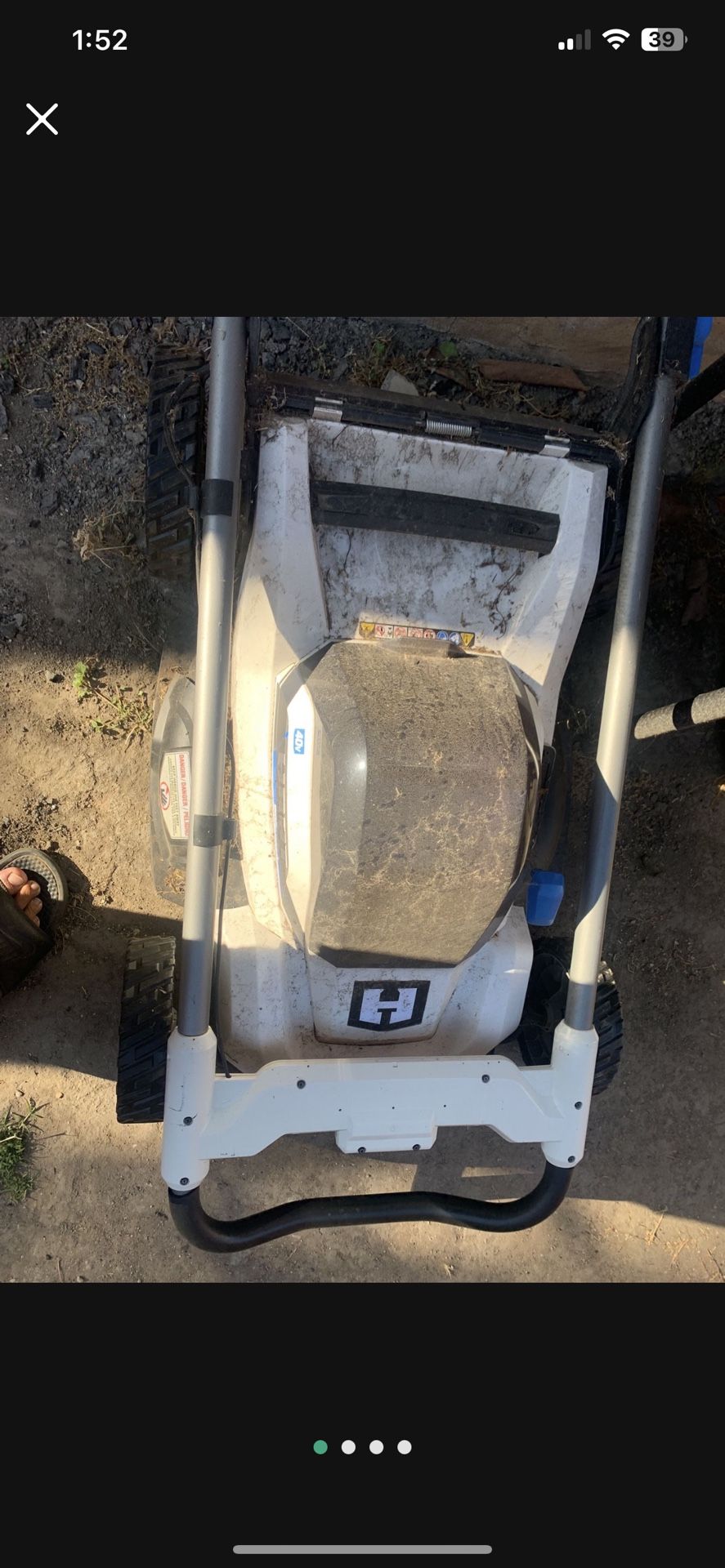 Hart Electric Mower