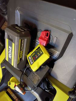 18 volt Ryobi brushless 21" transmission lawn mower kit complet$$285