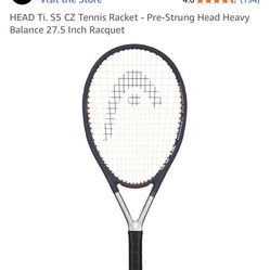 New Head ti S5 Tennis Racket