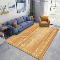 Home Area Runner Rug Pad Basketball Court 