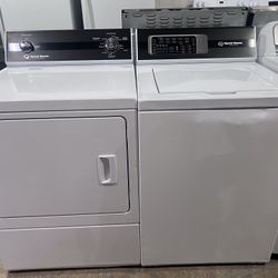 SpeedQueen Commercial Washer Dryer Set