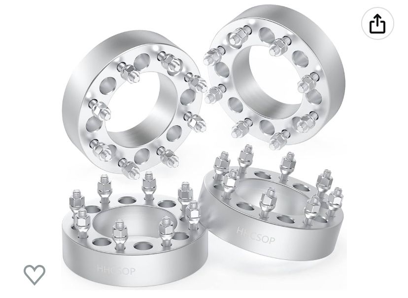 2” Wheel Spacers for 1(contact info removed) Ford F250,350/ 1(contact info removed) Ford E150,250,350/ 1(contact info removed) Ram 2500,3500
