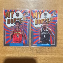 2022 OPTIC LOT OF 2 MY HOUSE CARDS