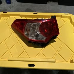 Taillight Acura TSX  2012 Driver Side 