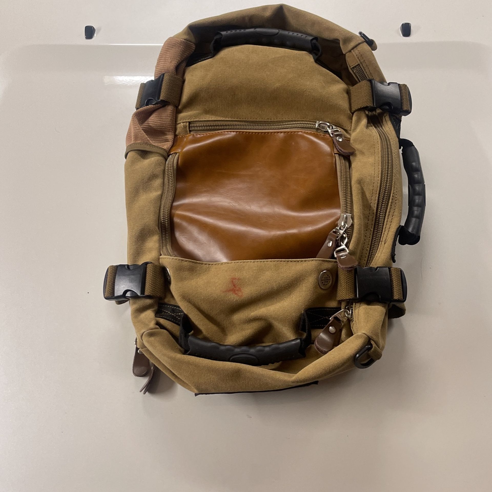 Ibagbar Canvas Backpack Bag