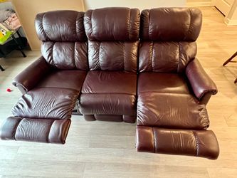 LaZboy recliner leather Sofa