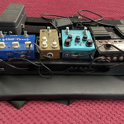 Guitar pedals BOSS, Strymon , JHS