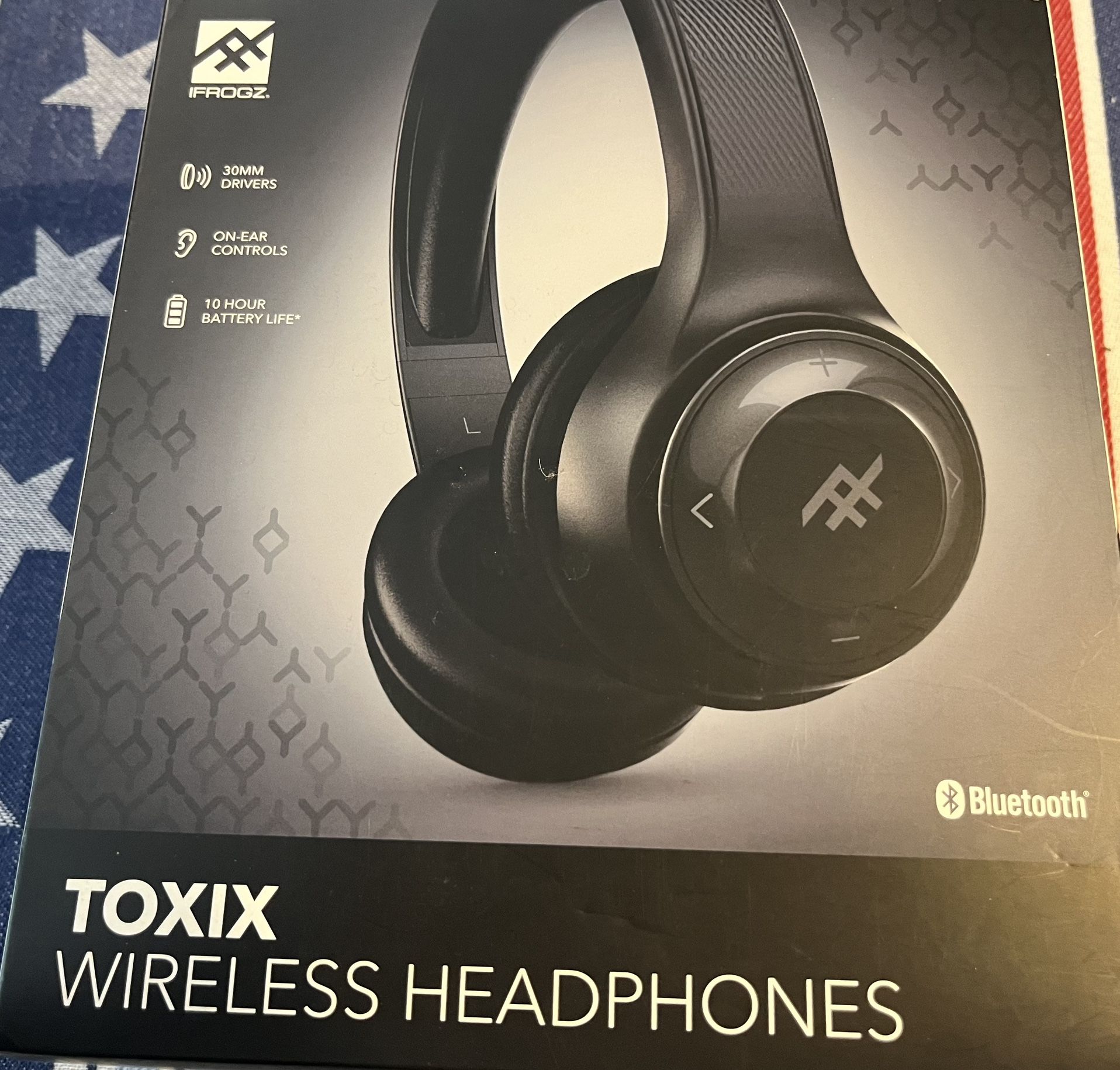 IFROGZ TOXIC WIRELESS HEADPHONES