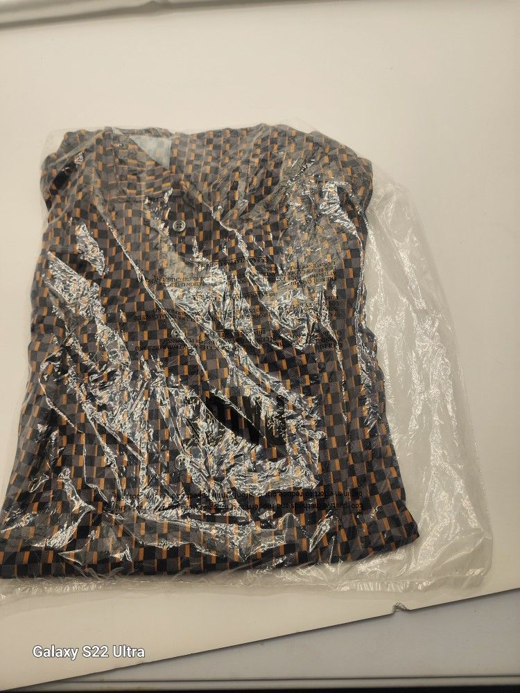 PAIGE Mens Landon Short Sleeve Shirt Size Small