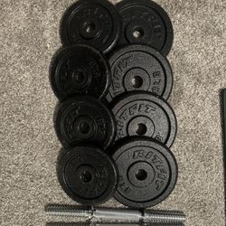 RITFIT 60LB Dumbbell Set