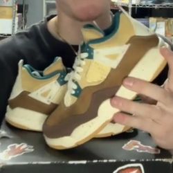 Air Jordan 4 Retro GS Cacao Wow
