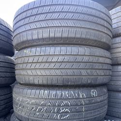 235/60/18 Michelin #4 Used Tires Installed And Balanced !