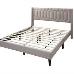 NEW QUEEN BEDFRAME WITH MATTRESS INCLUDED 