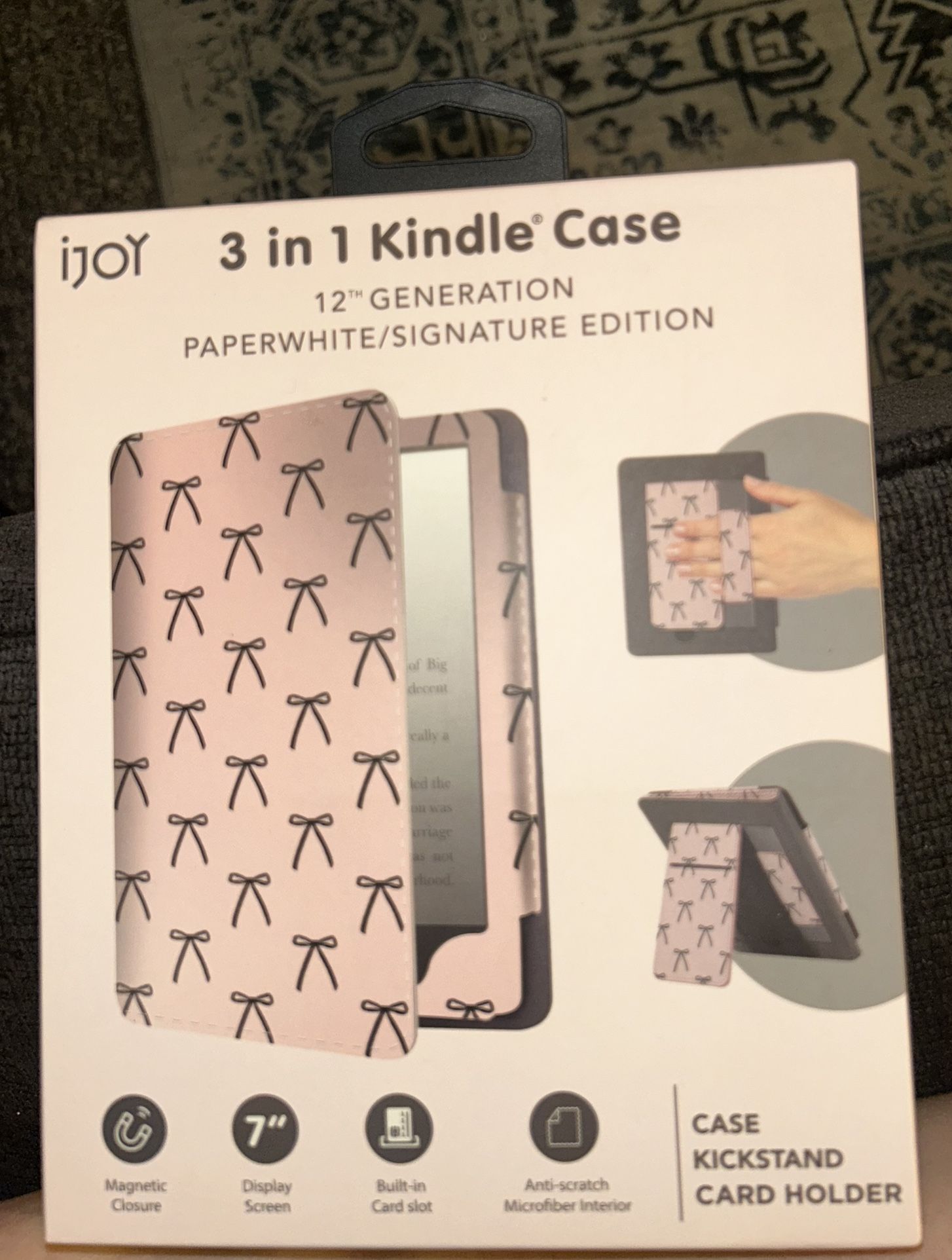 Kindle Paperweight Signature Edition IJoy E-Reader Hard Case with Kickstand