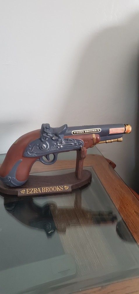 Ceramic Antique Gun Bottle