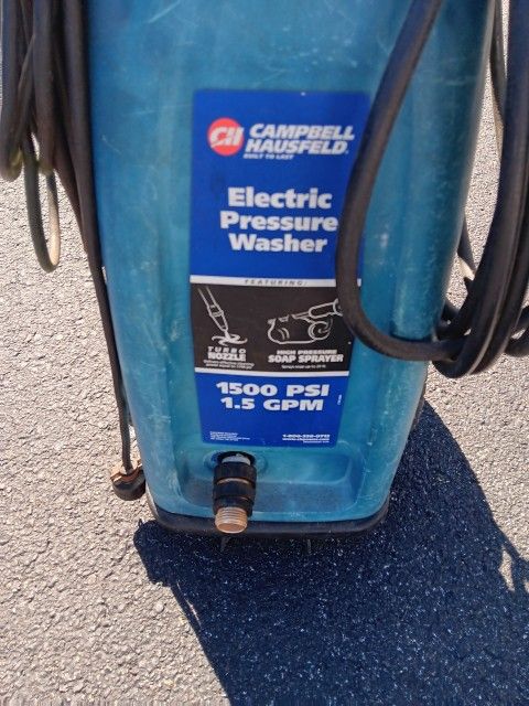 Electric Pressure Washer 1500 PSI
