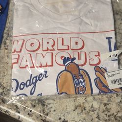 Los Angeles Dodgers World Famous Dodger Dog T Shirt