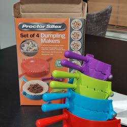 Plastic Dumpling Maker Mold (set of 4)