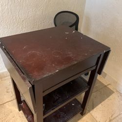 Small Folded Kitchen Table 