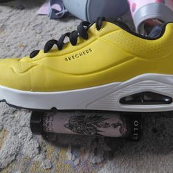 Sketchers street uno yellow
